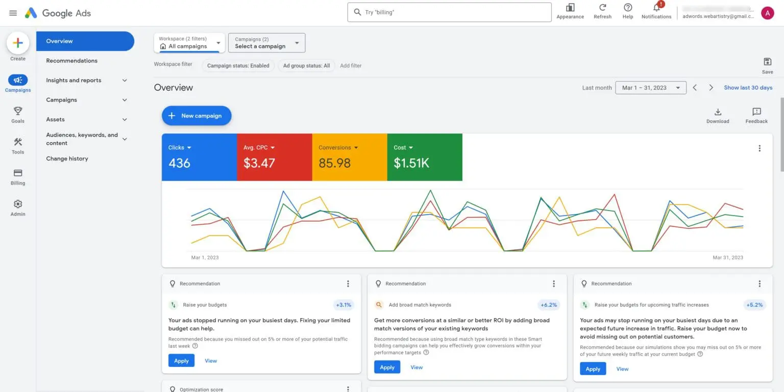 Google Ads Management